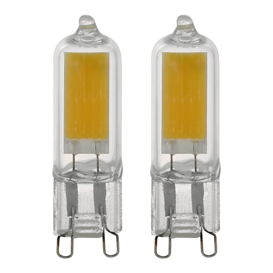 SET 2x LED Glühbirne G9/2W/230V 4000K - Eglo 11677