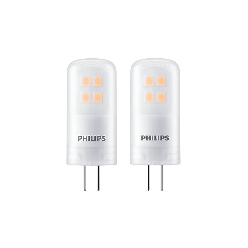 SET 2x LED Glühbirne Philips G4/2,7W/12V 2700K