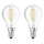 SET 2x LED Glühbirne VINTAGE E14/4W/230V 2700K
