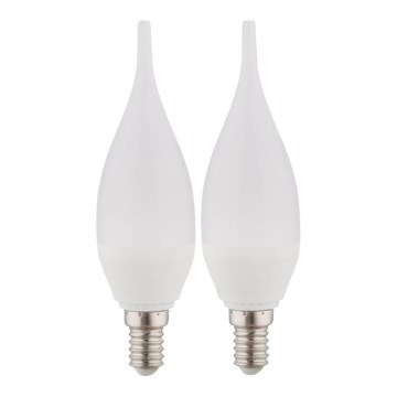 SET 2x LED-Glühlampe E14/3W/230V 3000K - Globo