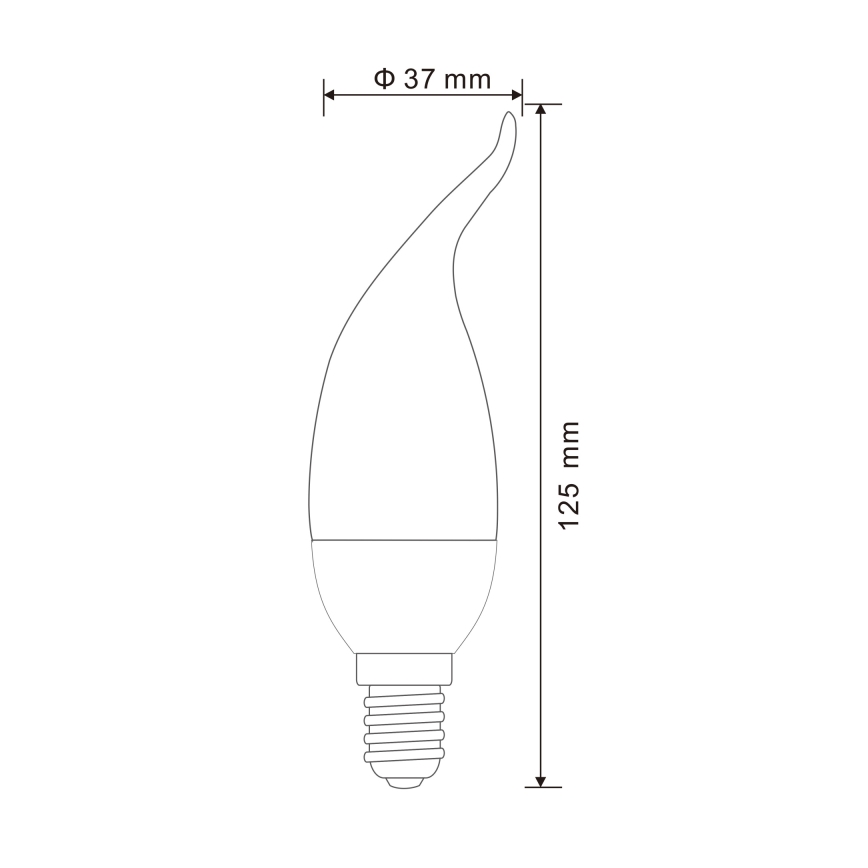 SET 2x LED-Glühlampe E14/3W/230V 3000K - Globo