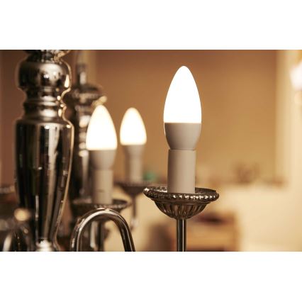 SET 2x LED Kerze Philips E14/4W/230V - CANDLE