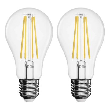 SET 2x LED-Lampe FILAMENT A60 E27/5,9W/230V 2700K