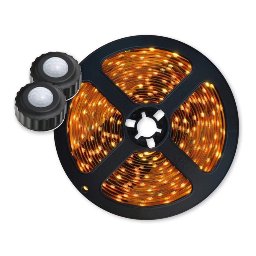 SET 2x LED-Streifen 1,5 m + Sensor 2xLED/7,2W/230V