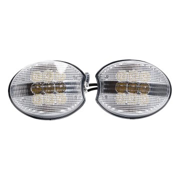 SET 2x LED-Traktor-Scheinwerfer JOHN DEER LED/45W/10-30V IP69 5700K
