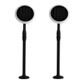 SET 2x LED verstellbare Solarlampe GARDEN LED/3W/5V 42-80 cm 4000K IP65 1000 mAh