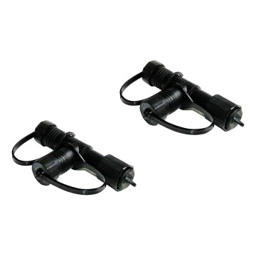SET 2x Outdoor T-Verbinder EASY CONNECT IP67