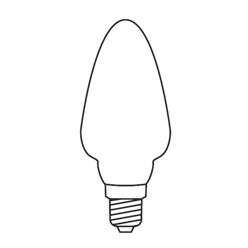 SET 3 x Ersatzglühbirne CONE E10/20V/0,1A farbig, hergestellt in Europa