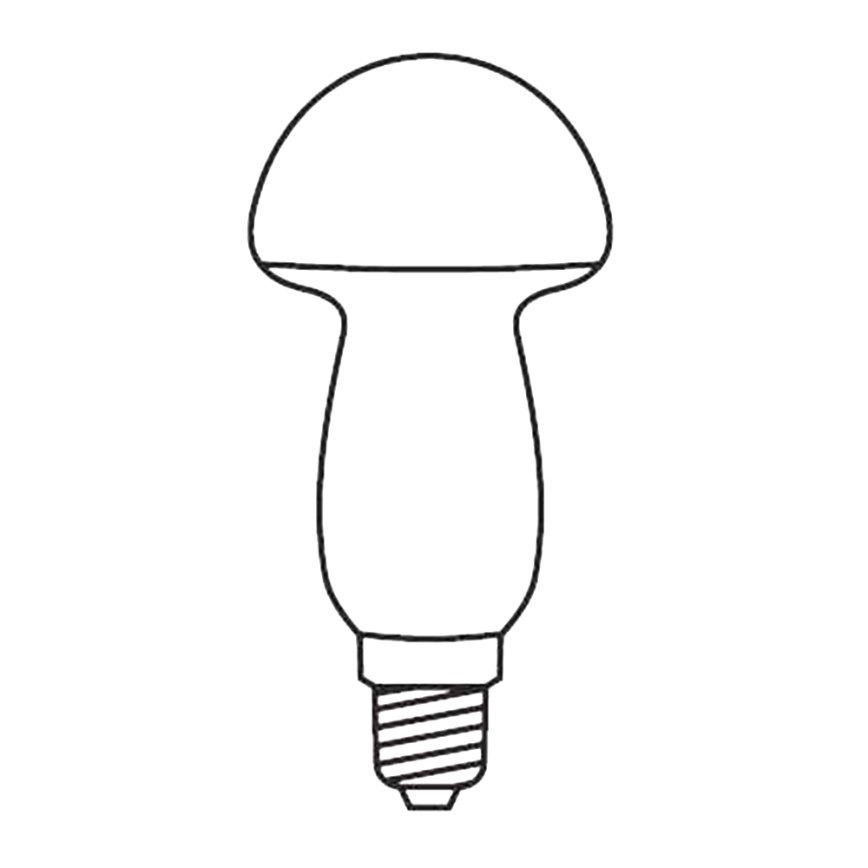 SET 3 x Ersatzglühbirne MUSHROOM E10/20V/0,1A rot, hergestellt in Europa