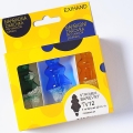 SET 3 x Ersatzglühbirne TREE E10/20V/0,1A farbig, hergestellt in Europa