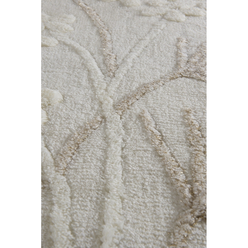 SET 3x Badezimmermatte ORKIDE 60/60/100 cm beige