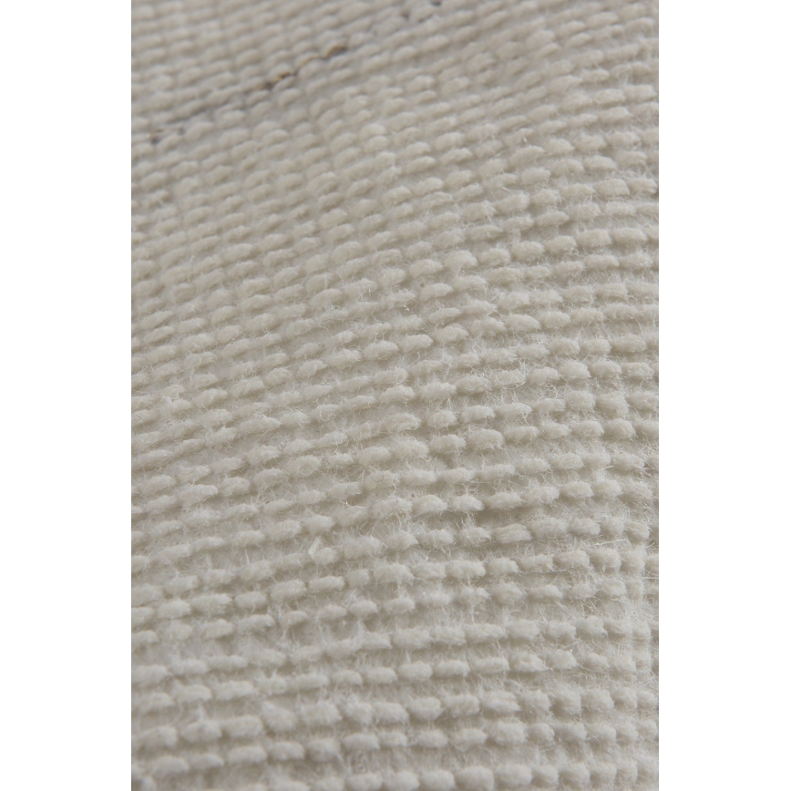 SET 3x Badezimmermatte ORKIDE 60/60/100 cm beige