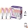 SET 3x dimmbare LED RGBW-Glühbirne C37 E14/4,9W/230V 2200-6500K CRI 90 Wi-Fi - WiZ