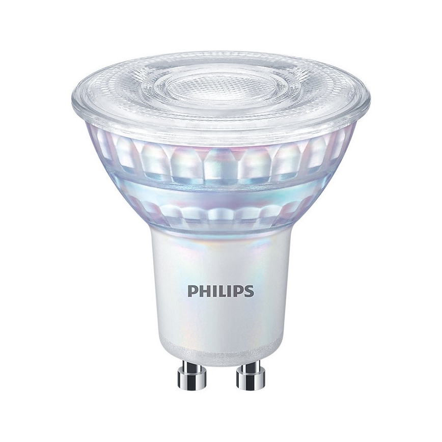 SET 3x LED dimmbare Glühbirne Philips Warm Glow GU10/2,6W/230V 2200-2700K CRI 90