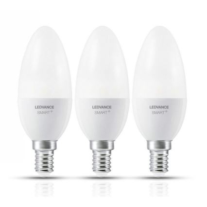 SET 3x LED-Dimmbirne SMART+ E14/5W/230V 2700K-6500K Wi-Fi - Ledvance