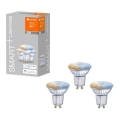 SET 3x LED-Dimmbirne SMART+ GU10/5W/230V 2700K-6500K Wi-Fi- LEDvance