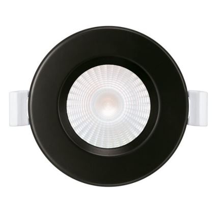 SET 3x LED-Einbauleuchte für Badezimmer LED/5,5W/230V 2700K IP65 schwarz