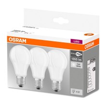 SET 3x LED Glühbirne E27/10,5W/230V - Osram