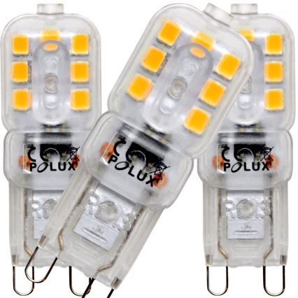 SET 3x LED-Glühbirne G9/2,5W/230V 3000K