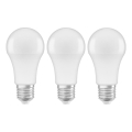 SET 3x LED-Glühlampe A60 E27/10W/230V 2700K