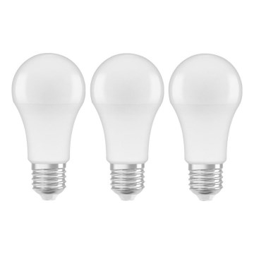 SET 3x LED-Glühlampe A60 E27/10W/230V 2700K