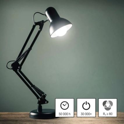 SET 3x LED-Glühlampe FILAMENT A60 E27/3,8W/230V 4000K Energieklasse A