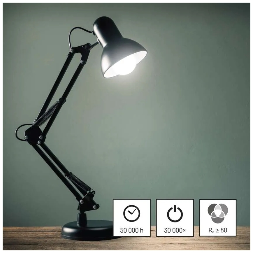SET 3x LED-Glühlampe FILAMENT A60 E27/3,8W/230V 4000K Energieklasse A