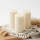 SET 3x LED-Kerze BRILLO LED/3xAAA 15 cm cremefarben + Fernbedienung