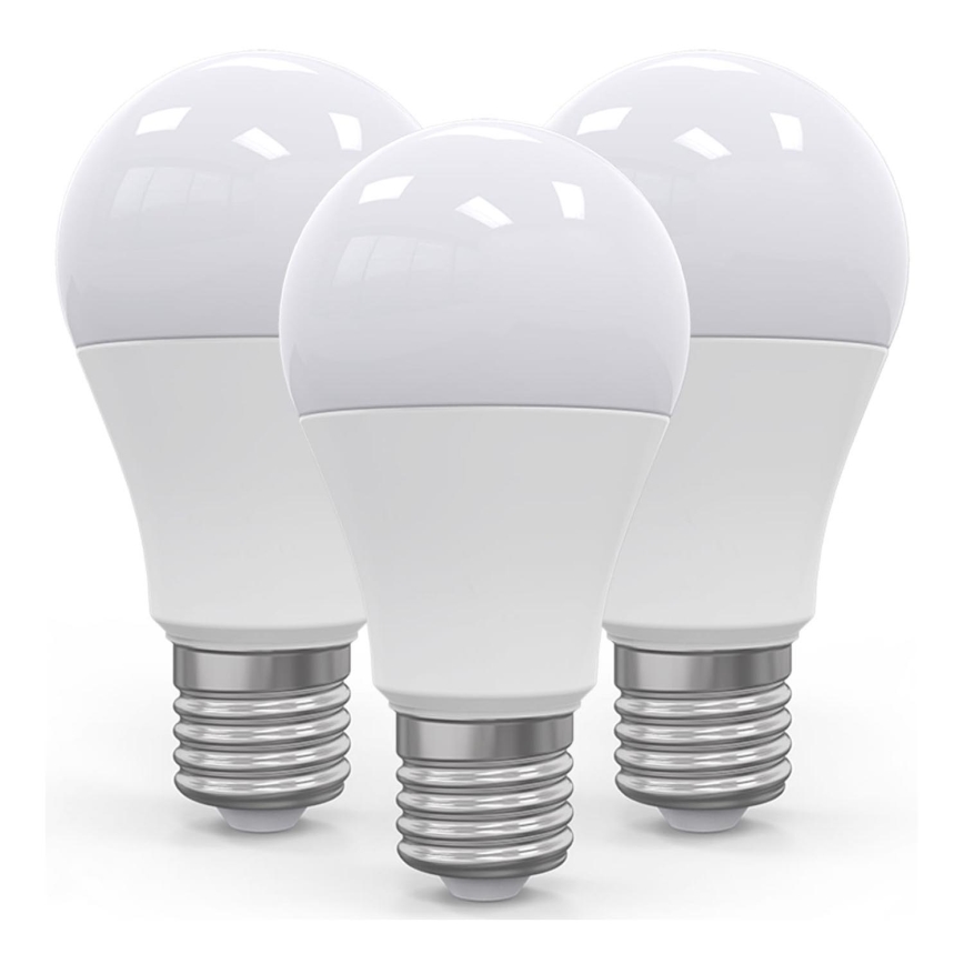SET 3x LED-Lampe E27/15W/230V 2800K