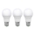 SET 3x LED-Lampe ECOLINE A60 E27/15W/230V 6500K - Brilagi
