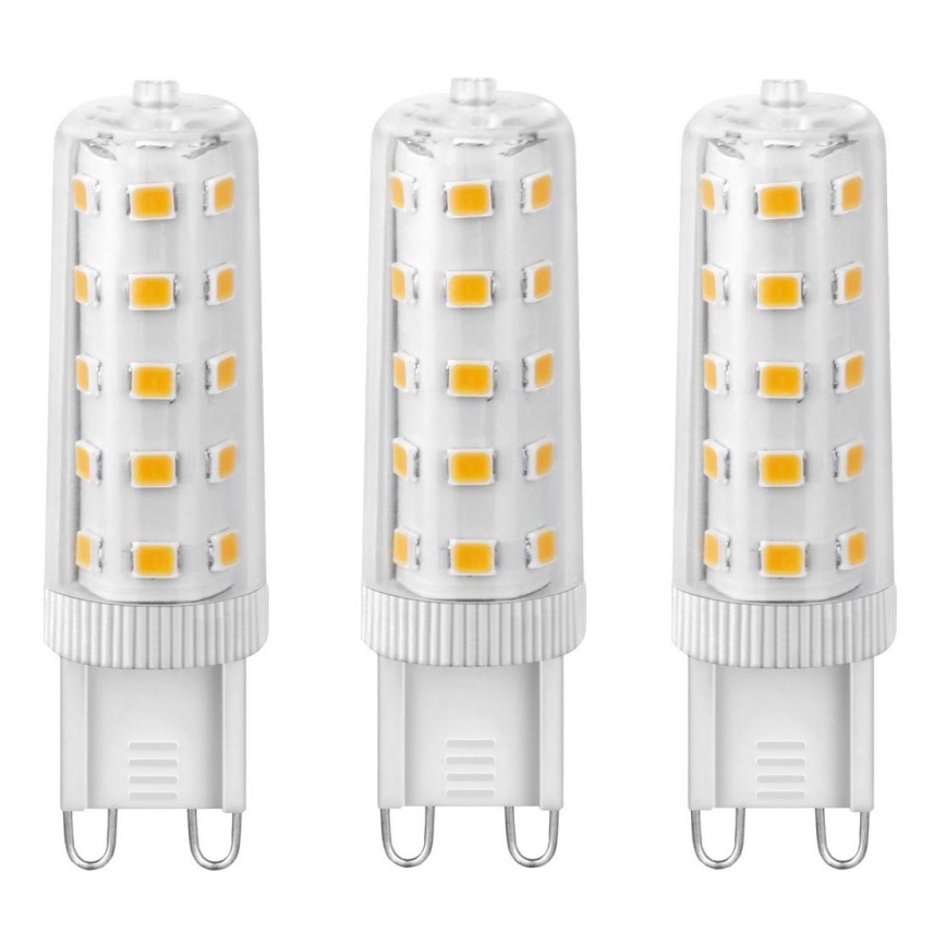 SET 3x LED-Lampe ECOLINE G9/4,5W/230V 3000K - Brilagi