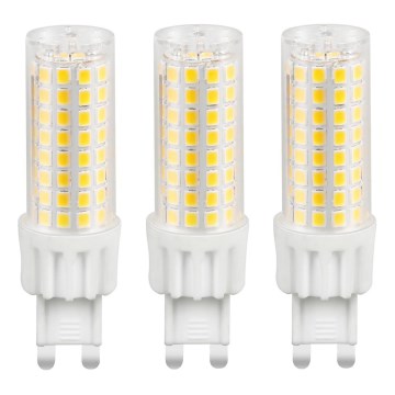 SET 3x LED-Lampe ECOLINE G9/7W/230V 3000K - Brilagi