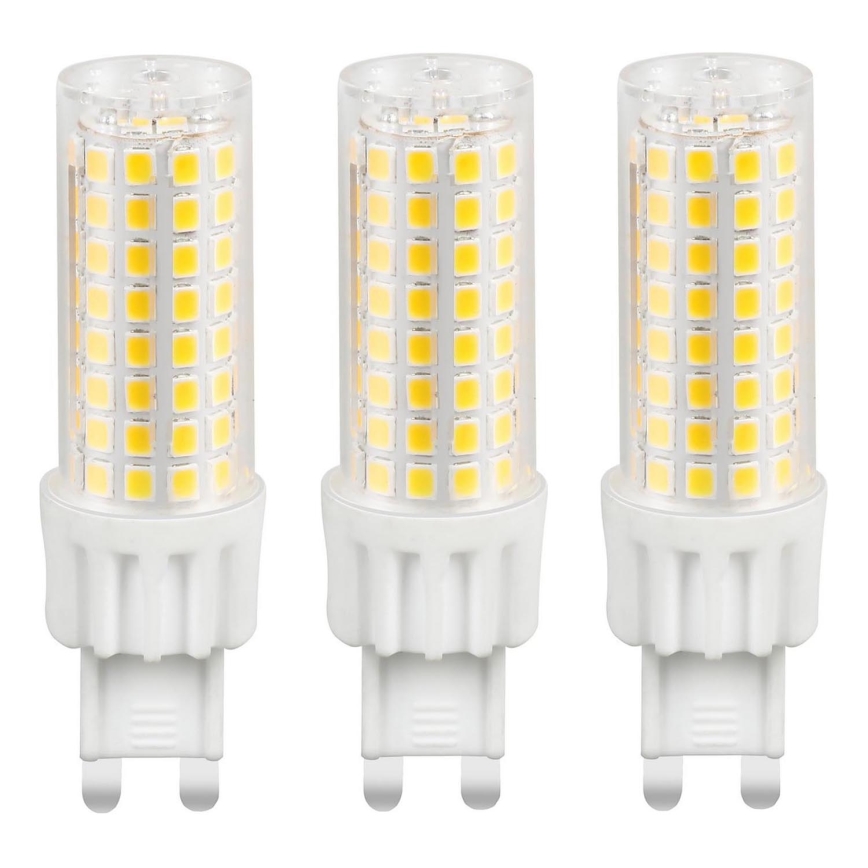 SET 3x LED-Lampe ECOLINE G9/7W/230V 3000K - Brilagi