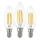 SET 3x LED-Lampe VINTAGE C35 E14/7W/230V 2700K - Eglo 110304