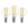 SET 3x LED-Lampe VINTAGE P45 E14/7W/230V 2700K - Eglo 110303
