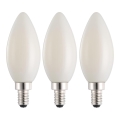 Set 3x LED-Leuchtmittel C35 E14/2,2W/230V 2700K - Eglo 110444
