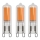 SET 3x LED-Leuchtmittel G9/2W/230V 3000K - Eglo 10614