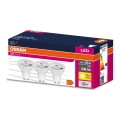 SET 3x LED-Leuchtmittel PAR16 GU10/2,8W/230V 2700K 120° - Osram