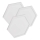 SET 3x LED RGBIC+CCT Dimmbares Panel - Verlängerungs- 3xLED/1,8W/230V Wi-Fi Tuya
