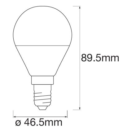 SET 3x LED RGBW Dimmbare Glühbirne SMART+ E14/5W/230V 2700K-6500K - Ledvance