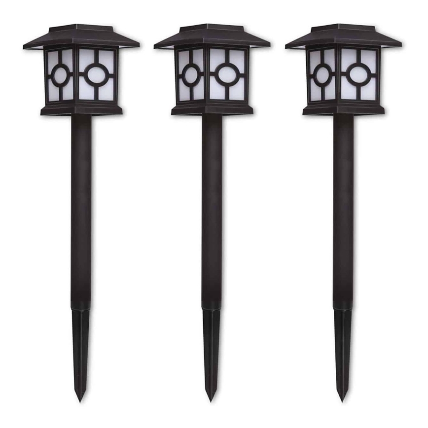 SET 3x LED Solarleuchte LED/1,2V 600 mAh