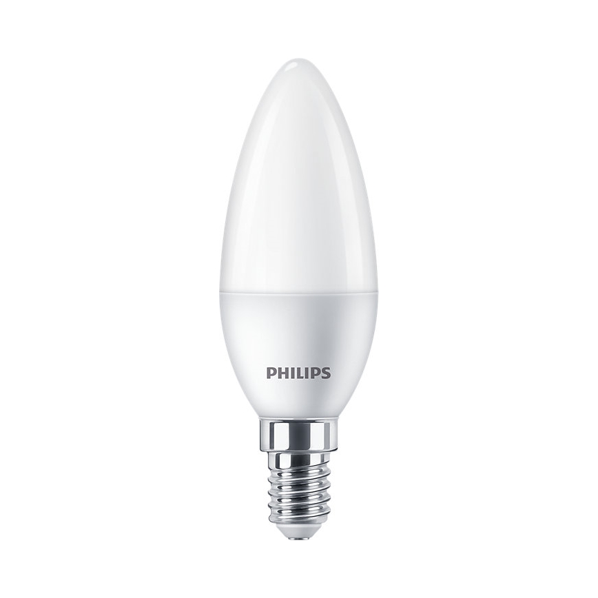 SET 4x LED Glühbirne Philips B35 E14/5W/230V 2700K