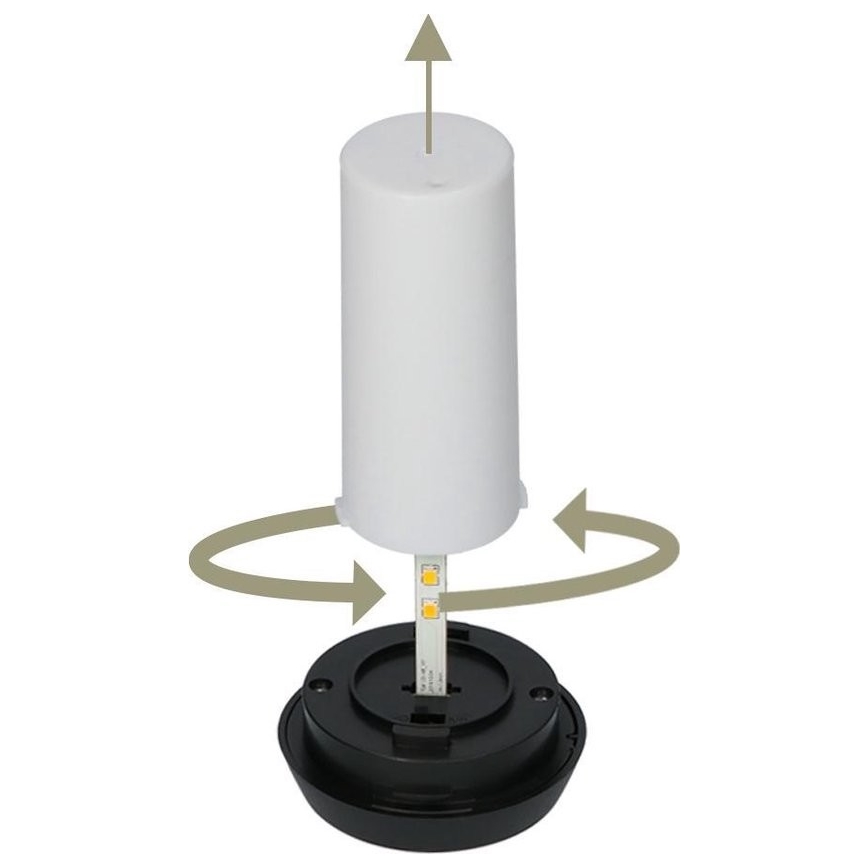 SET 4x LED Solarleuchte 4xLED/3,6V IP44
