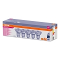 SET 5x Dimmbares LED-Leuchtmittel PAR16 GU10/4,5W/230V 4000K 36° - Osram