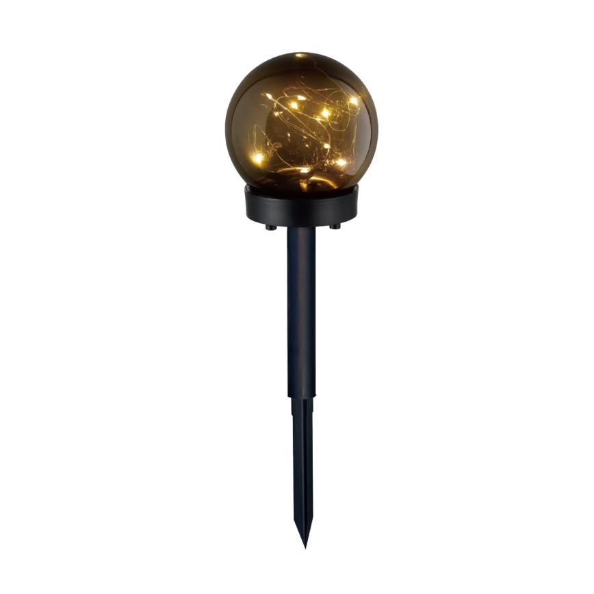 SET 5x LED-Solarleuchte 5xLED/0,12W/1,2V 3000K IP44 schwarz
