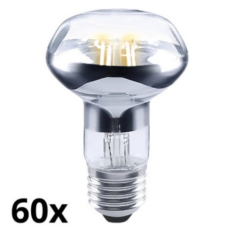 SET 60x LED-Strahler-Glühbirne R63 E27/7W/230V 2700K