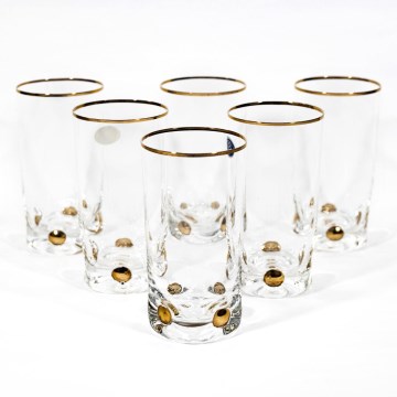 Set 6x Glas 250 ml klar