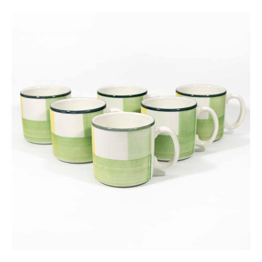 Friends Keramikbecher-Set (2 Stück) – Stapelbare Tassen Mit Monica & Rachel Design, Offizielles Lizenzprodukt, Spülmaschinenfest
