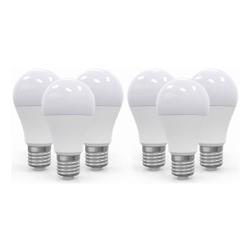 SET 6x LED-Lampe E27/10W/230V 2800K