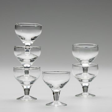 Set 6x Likörglas klar